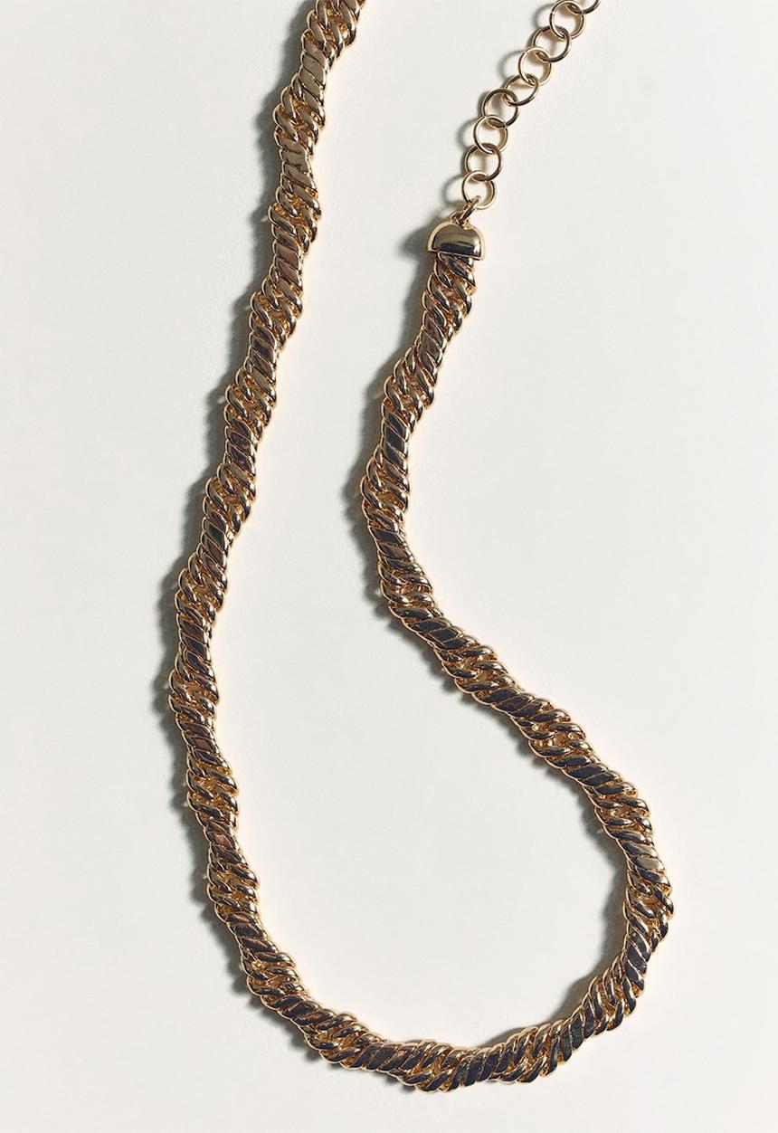 MANGO - Necklace deb- gold