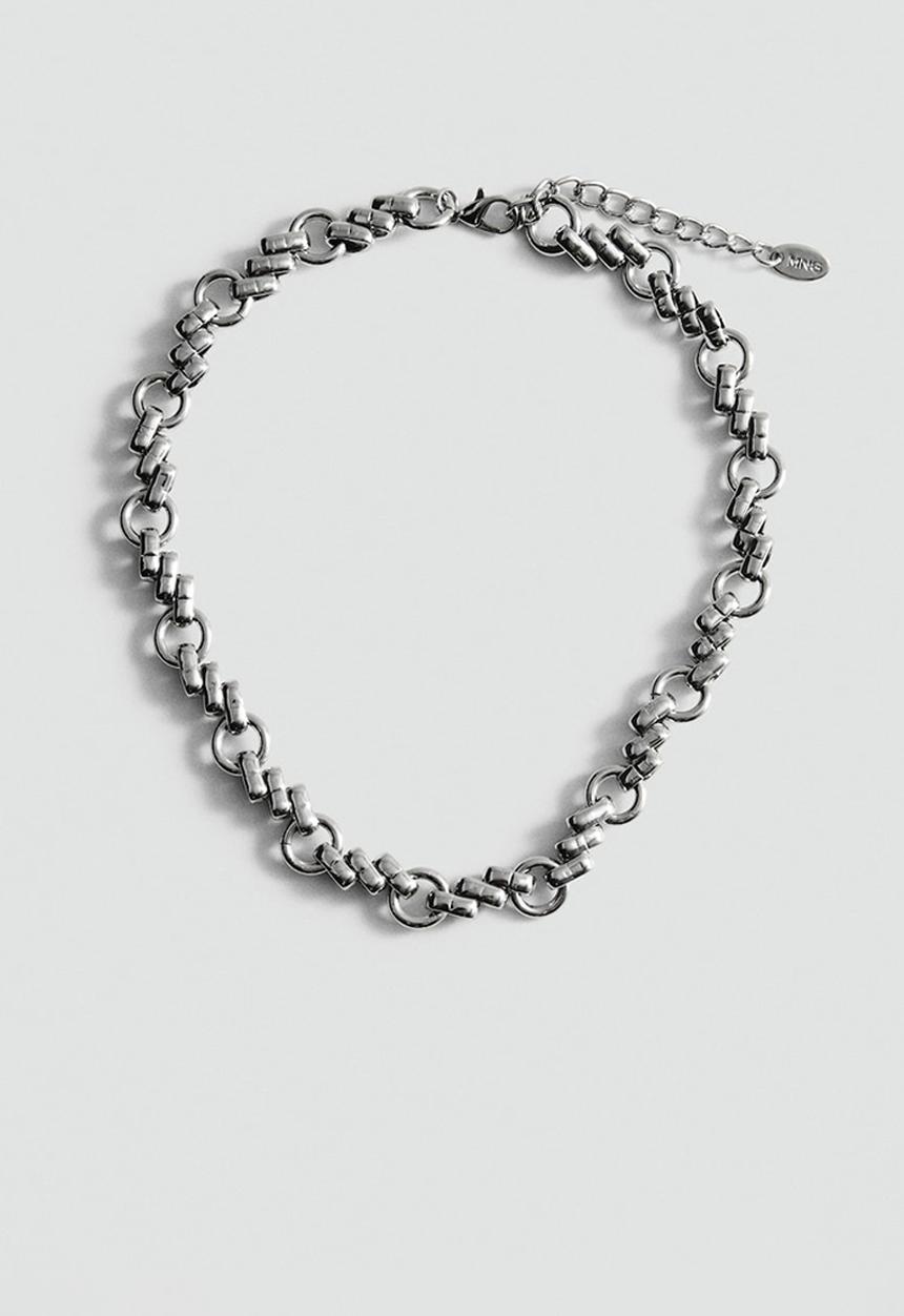 MANGO - Necklace dallas- silver