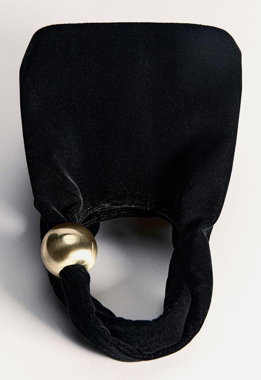 MANGO - Bag mch cyrus  - black