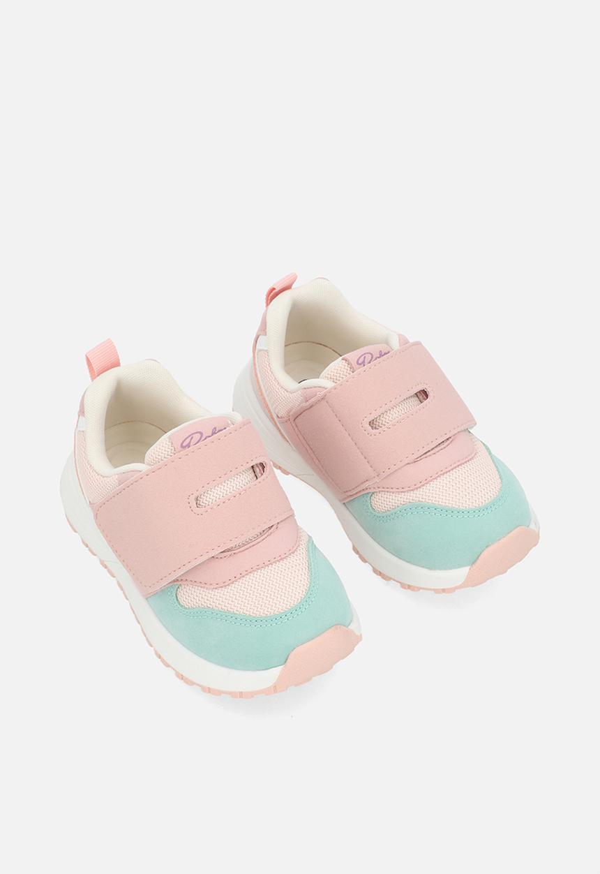 Pop Candy - Colour block sneakers - pink & aqua