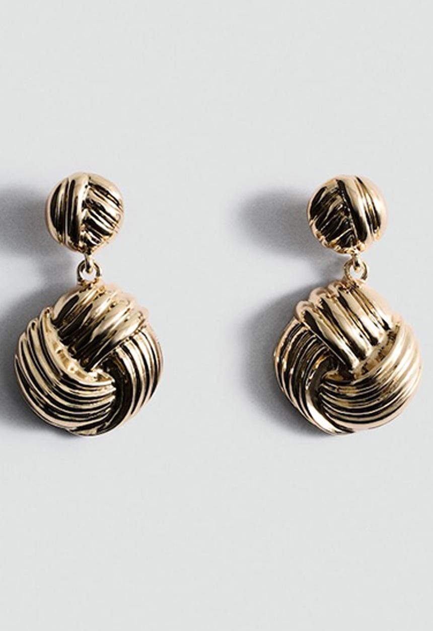 MANGO - Earrings didac- gold