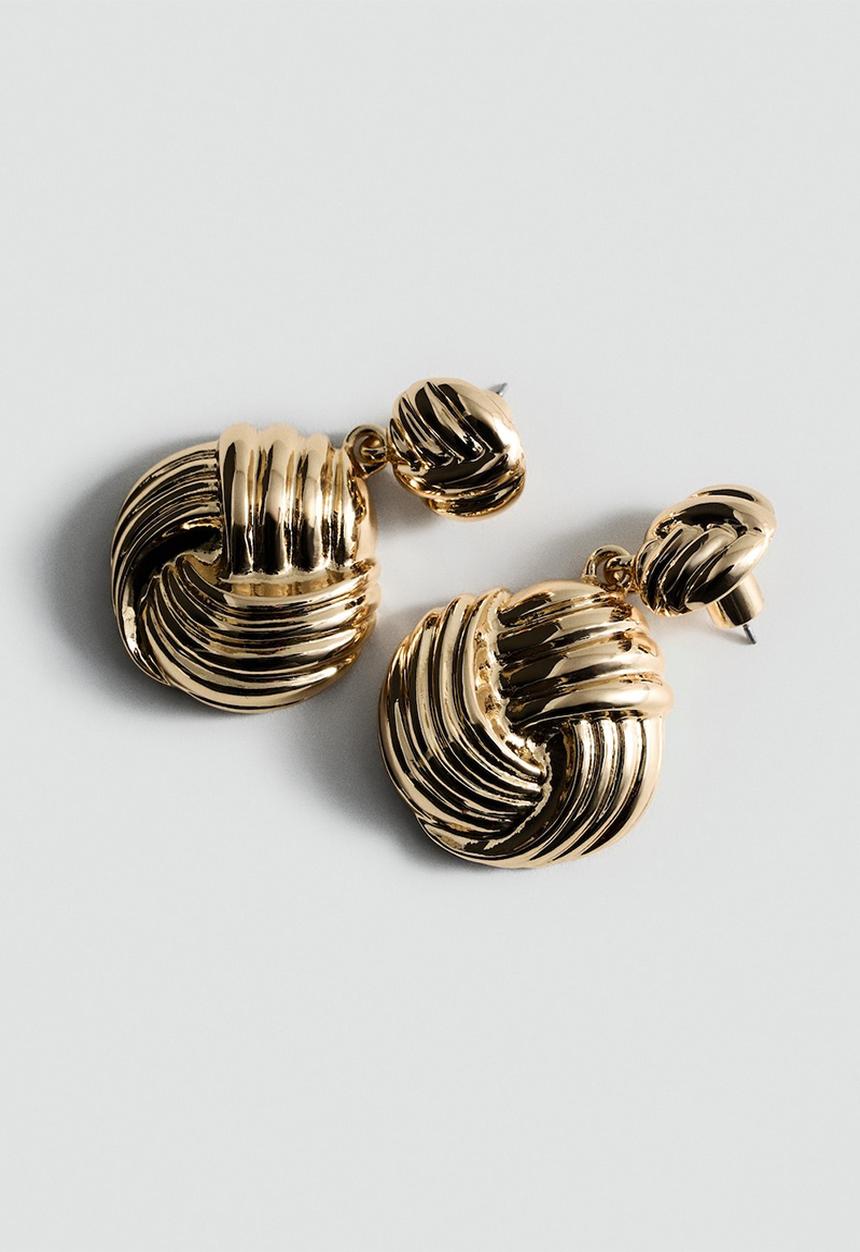 MANGO - Earrings didac- gold