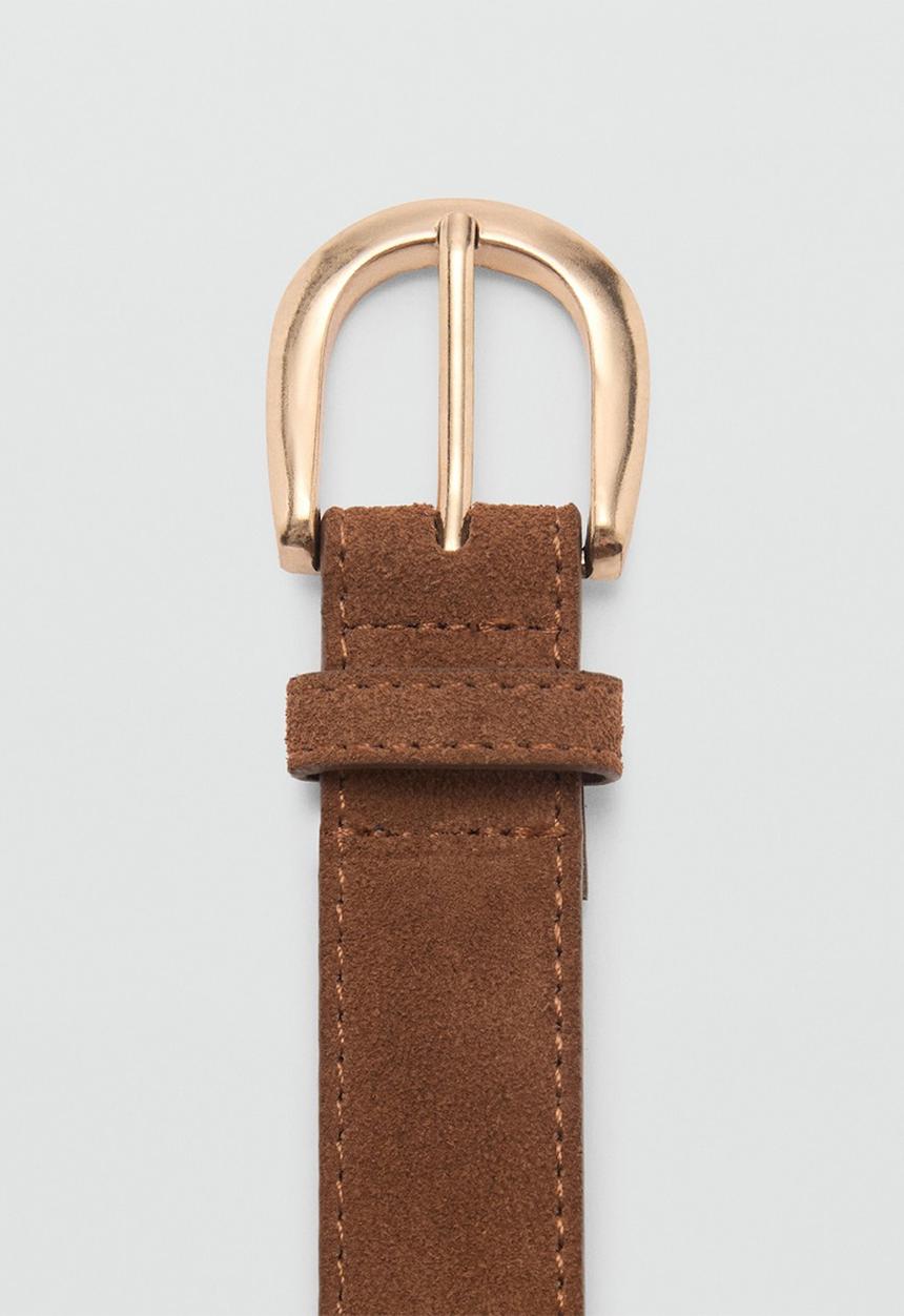 MANGO - Karina belt - brown