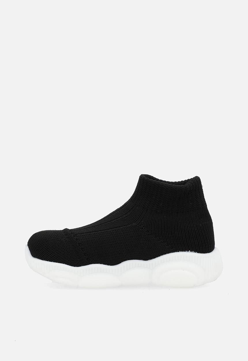 Pop Candy - Sock boot - black