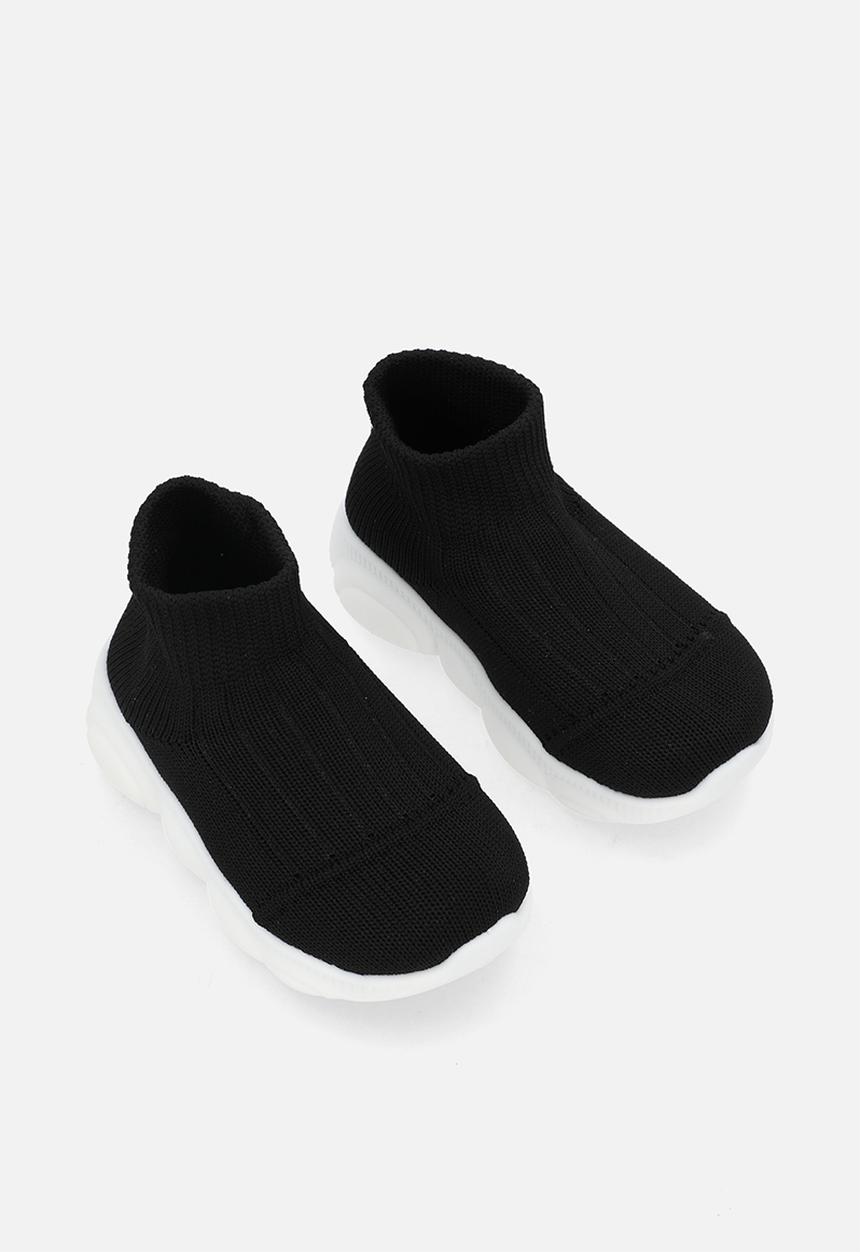Pop Candy - Sock boot - black