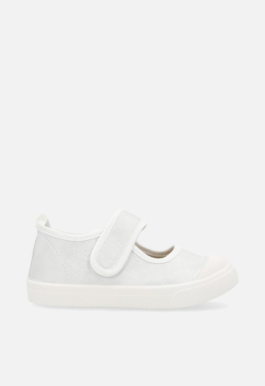 Pop Candy - Velcro strap sneakers - silver