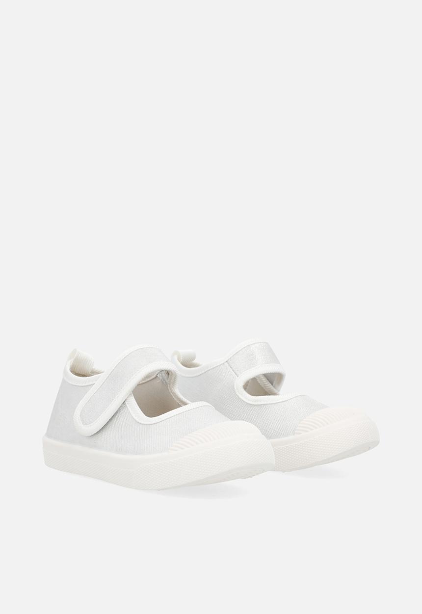 Pop Candy - Velcro strap sneakers - silver