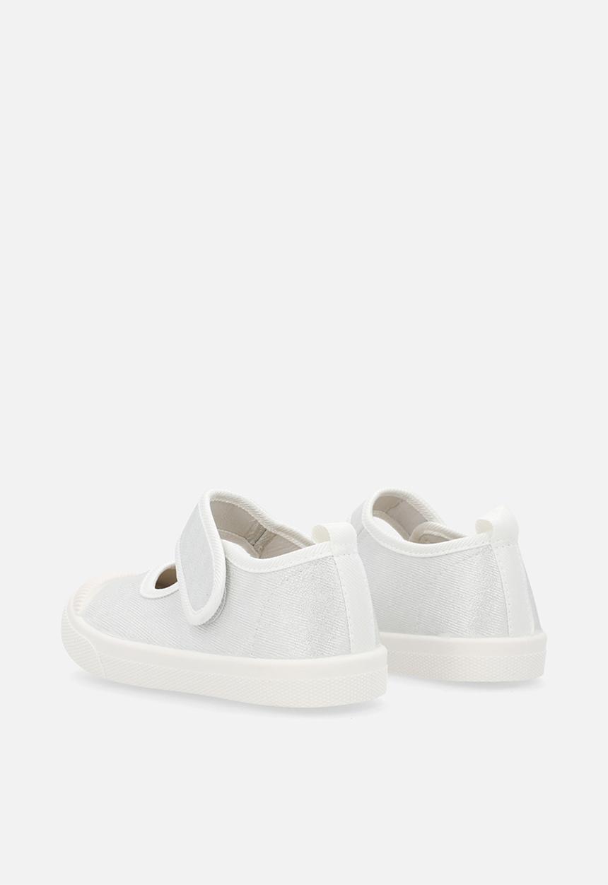 Pop Candy - Velcro strap sneakers - silver