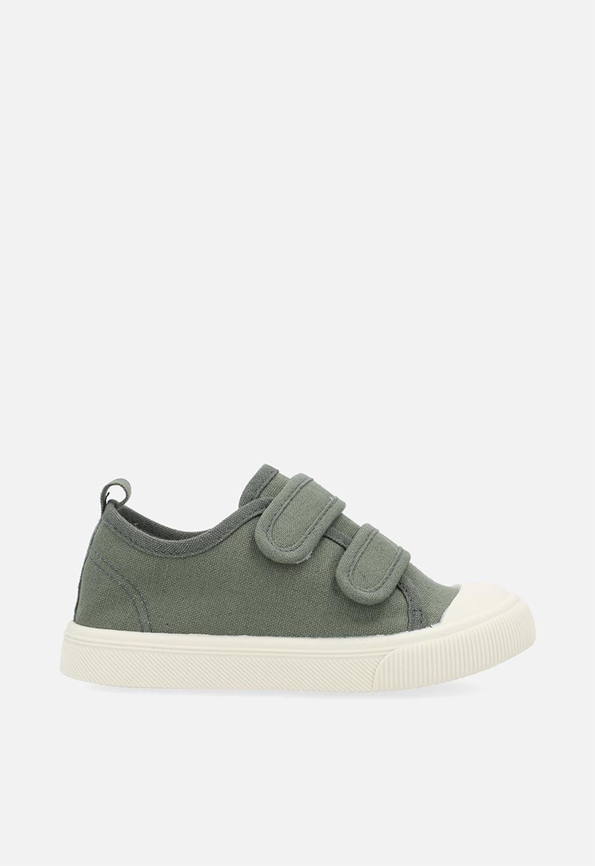 Pop Candy - Twin strap sneakers - grey-green