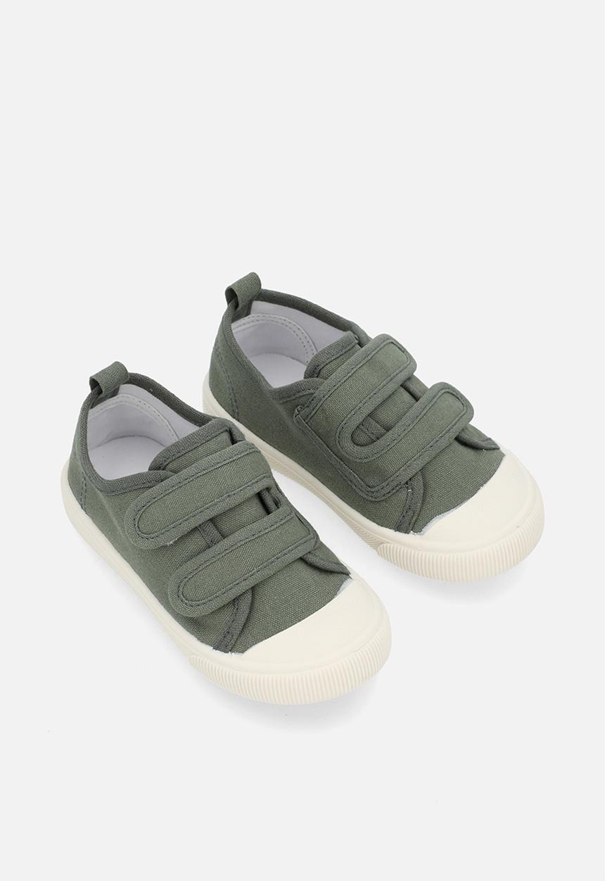 Pop Candy - Twin strap sneakers - grey-green