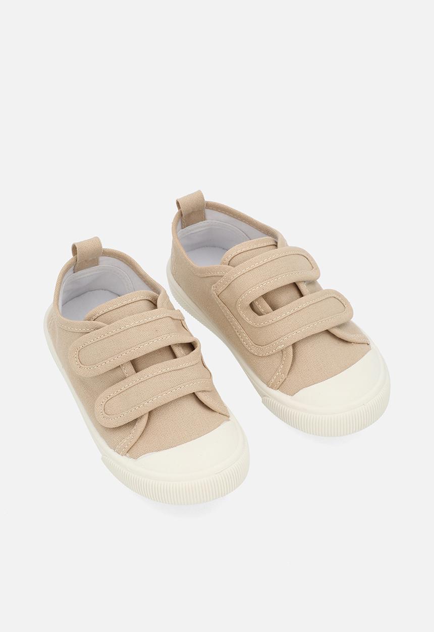 Pop Candy - Twin strap sneakers-beige