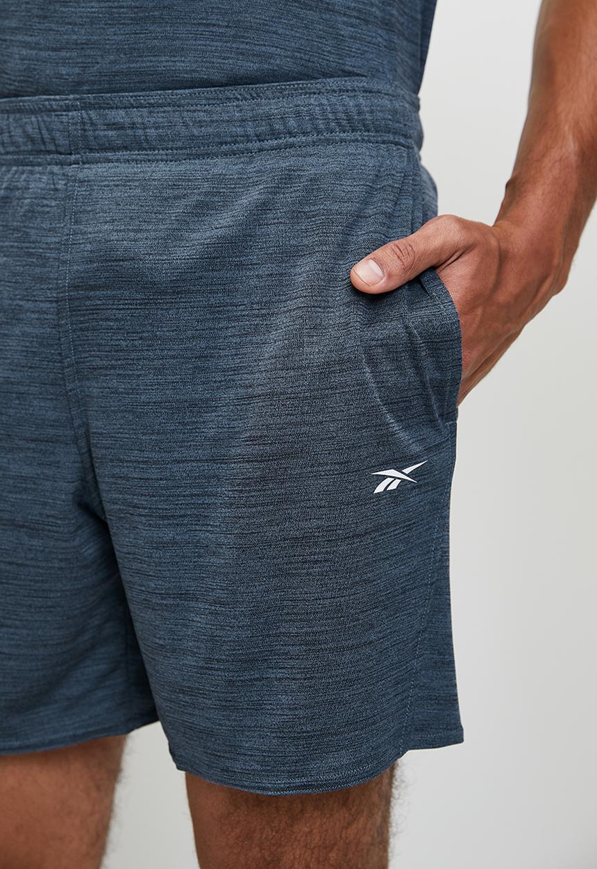 Reebok - ID Train Melange Knit Short - Twilight Blue