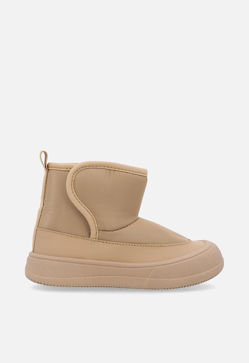 Pop Candy - Puffer-style boots - beige