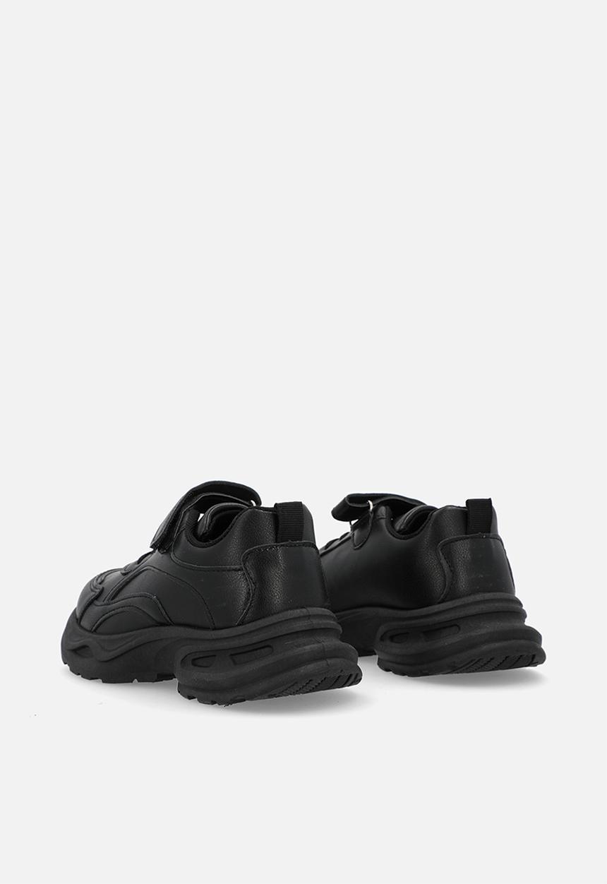 Pop Candy - Lace & velcro sneaker-black
