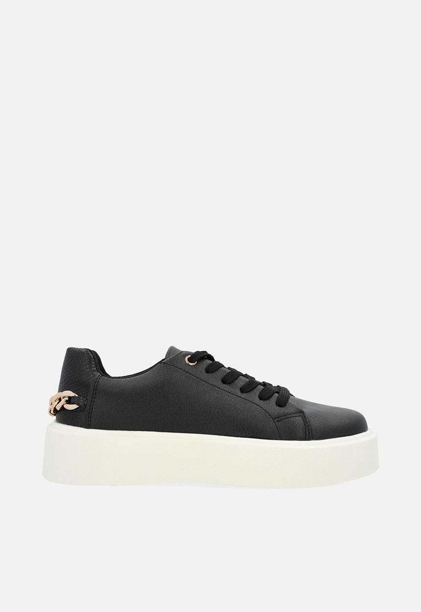 Pop Candy - Platform lace up sneakers-black
