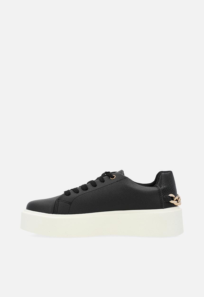 Pop Candy - Platform lace up sneakers-black