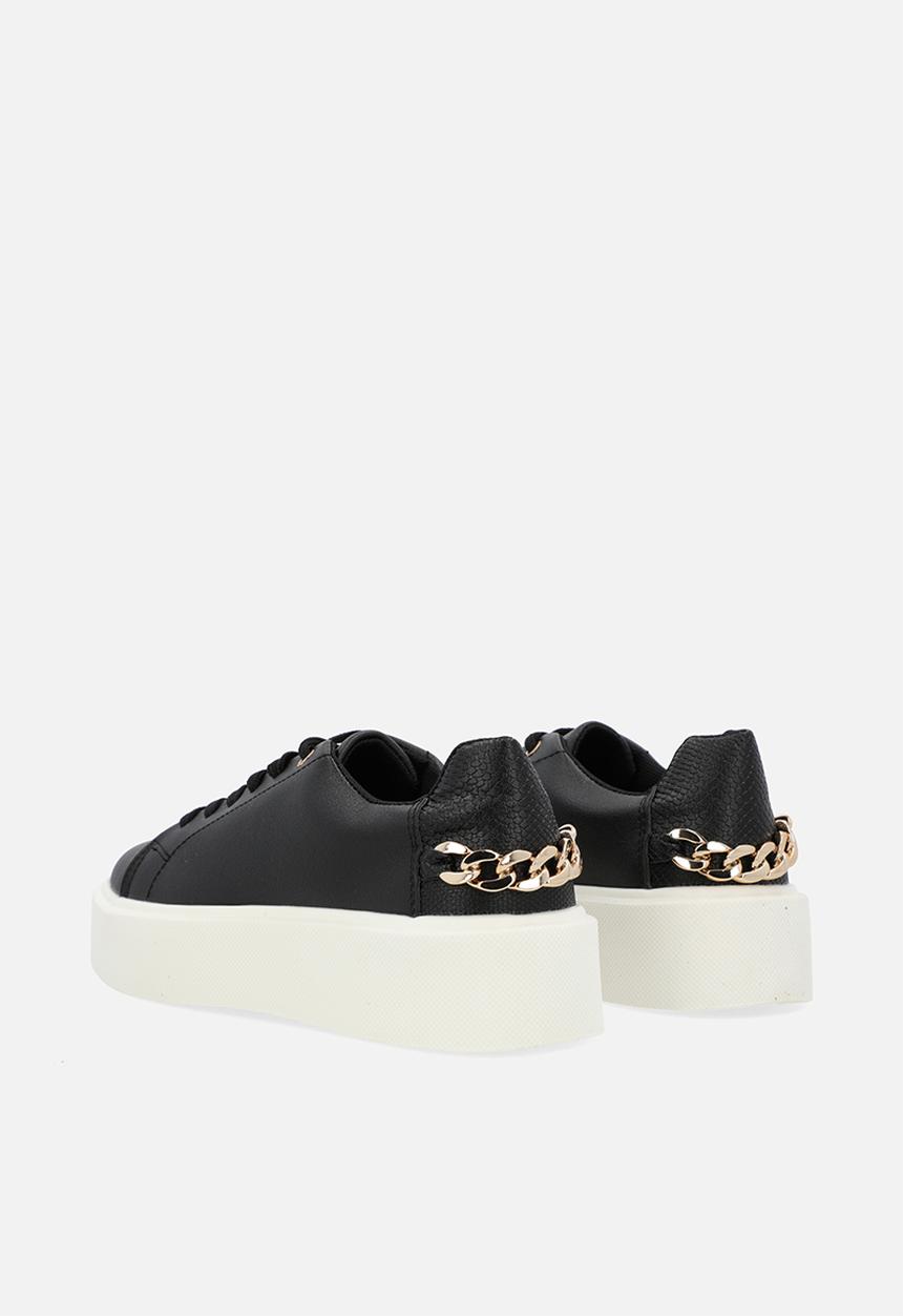 Pop Candy - Platform lace up sneakers-black