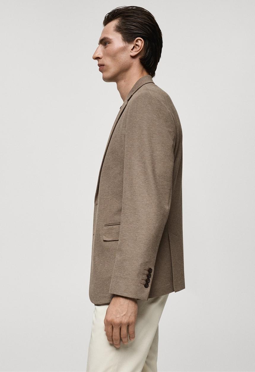 MANGO - Blazer verner - ligth-brown