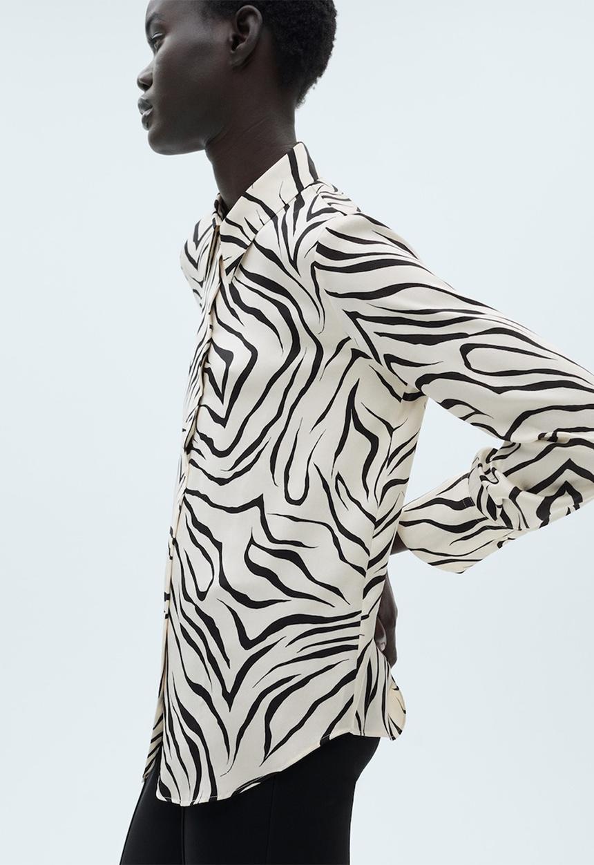 MANGO - Shirt ideale - light beige