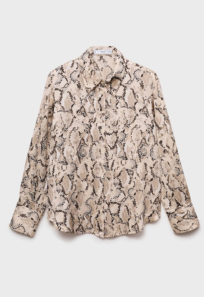 MANGO - Shirt ideale - light pastel beige