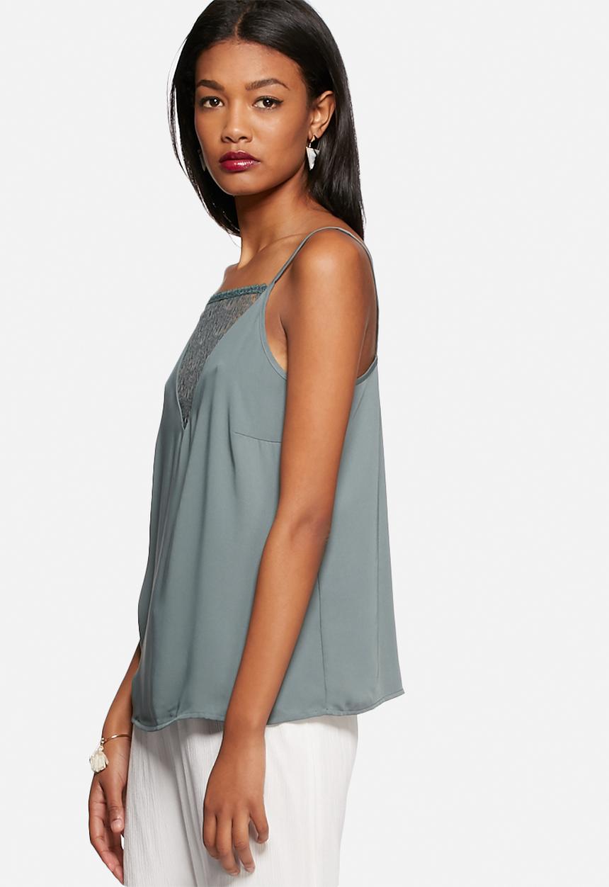 Vero Moda - Siwe lace cami