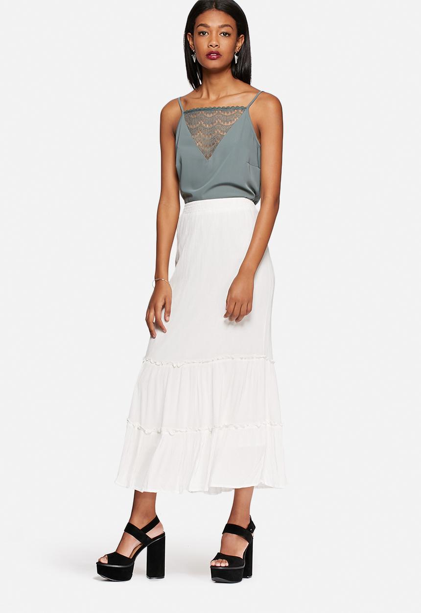 Vero Moda - Siwe lace cami