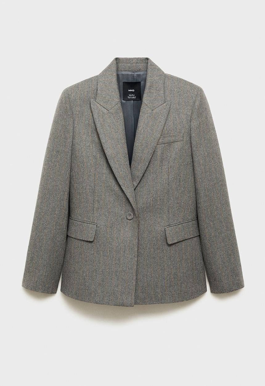 MANGO - Blazer norway - gray