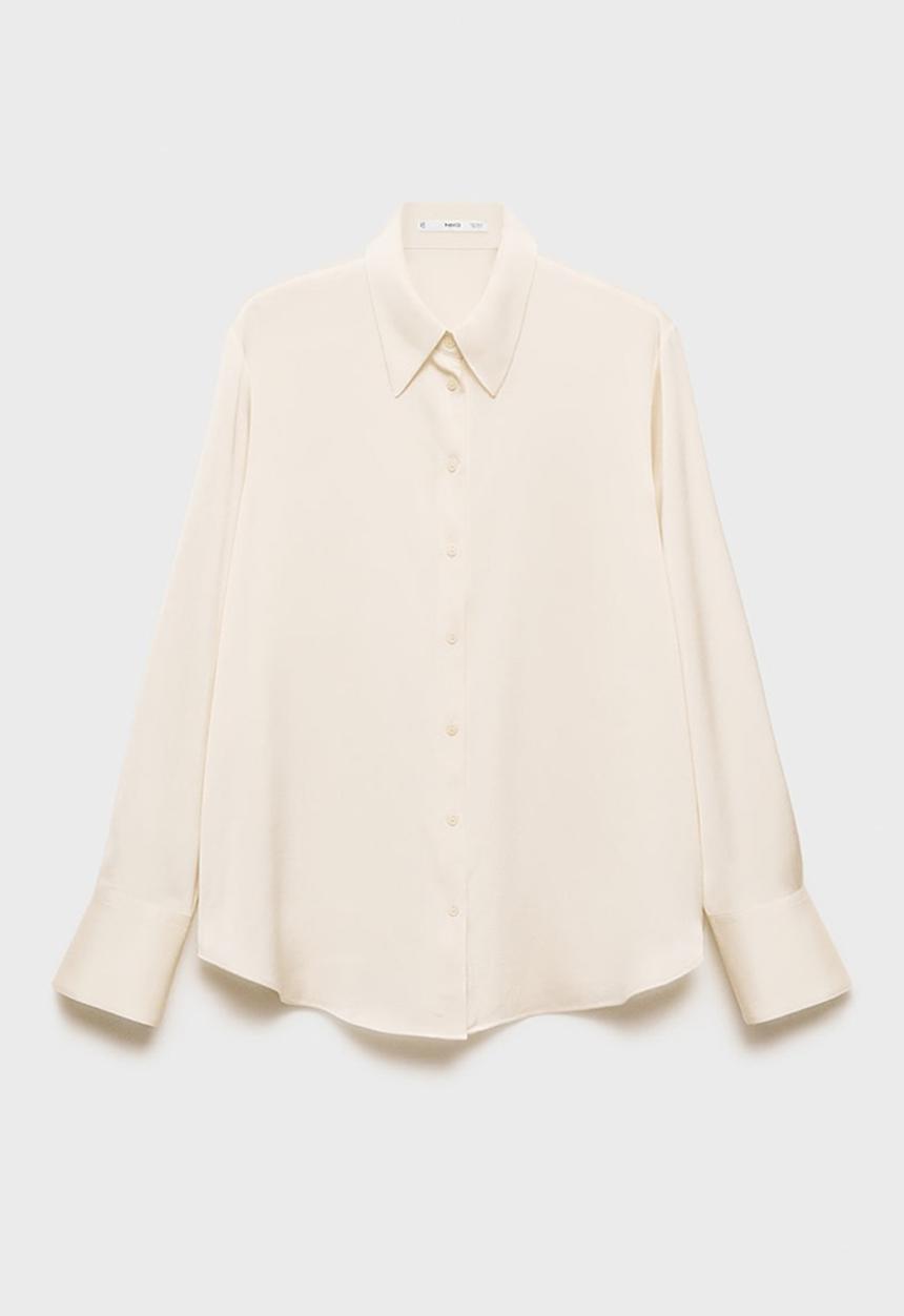 MANGO - Shirt ideale - natural