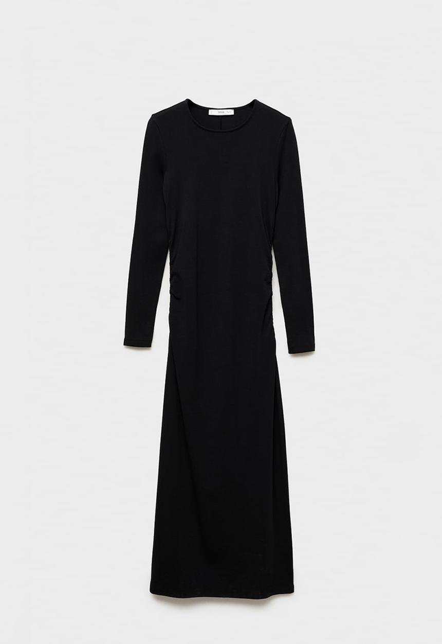 MANGO - Dress basila - black
