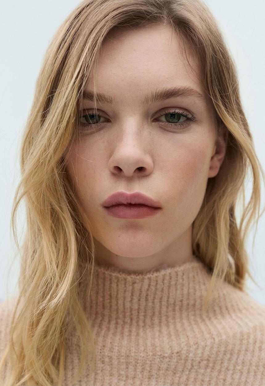 MANGO - Sweater capitan - light beige