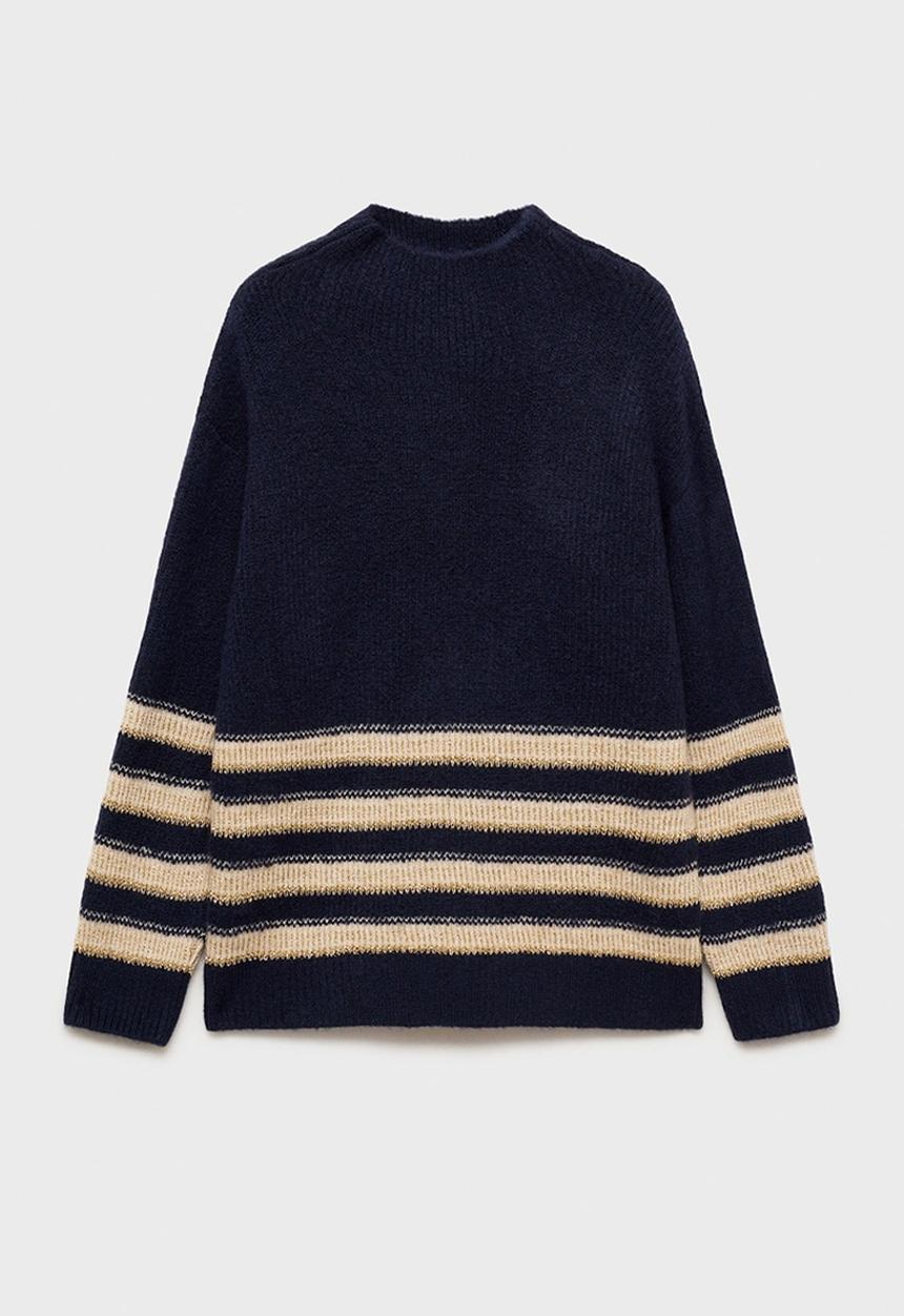 MANGO - Sweater capitan - midnight navy