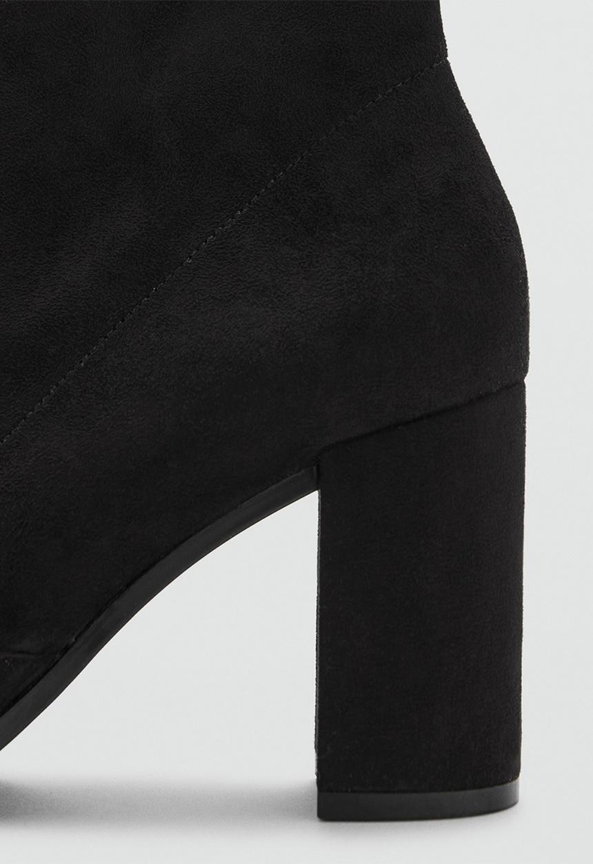 MANGO - Bony ankle boot - black