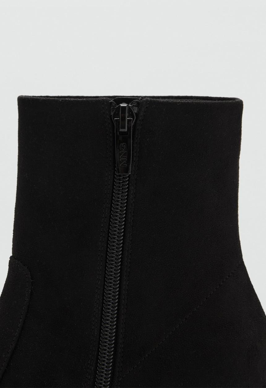 MANGO - Bony ankle boot - black