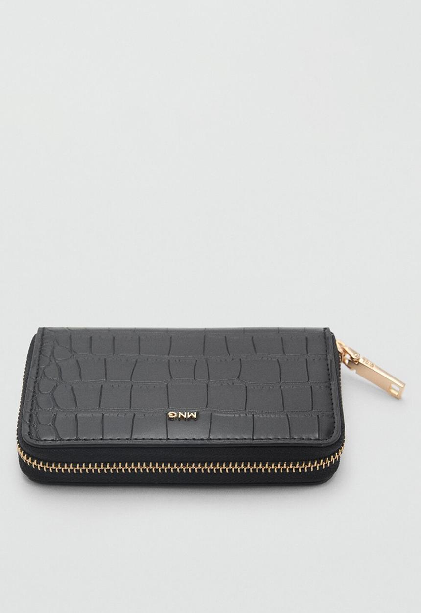 MANGO - Wallet m leonor - black