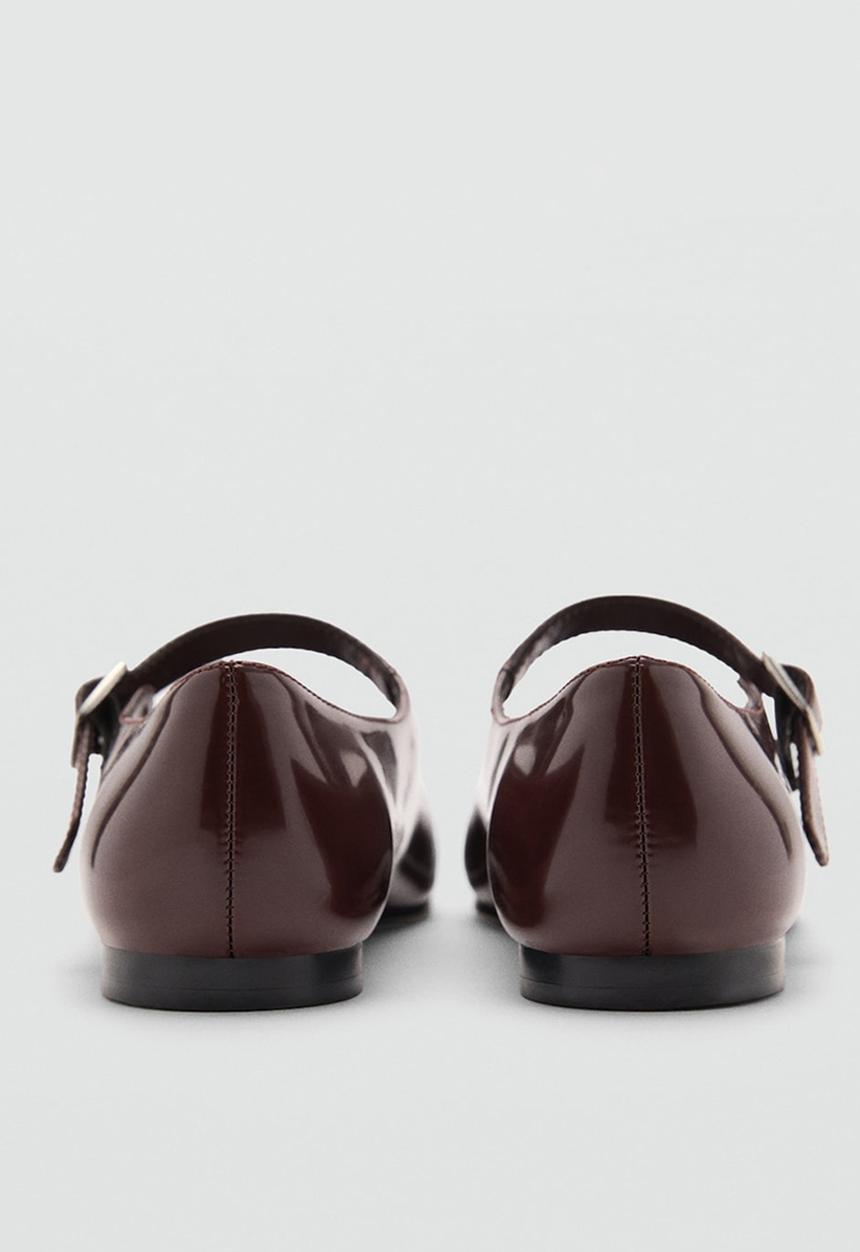 MANGO - Vernice pump - dark red