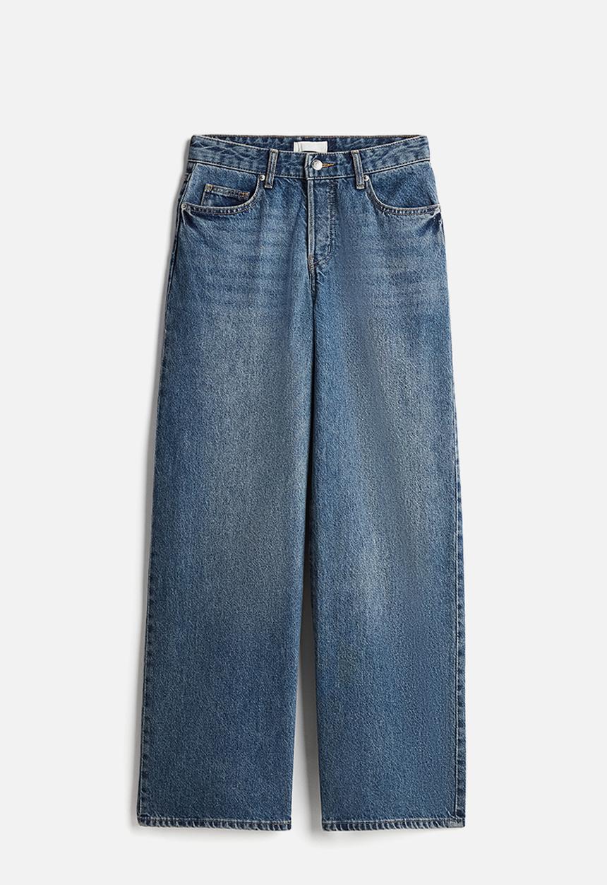 H&M - Wide jeans - denim blue