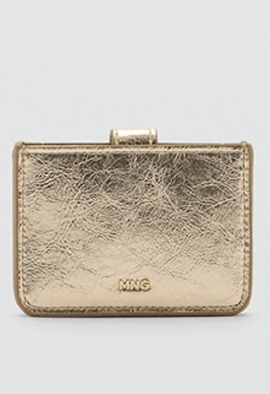 MANGO - Card holder kilates - gold