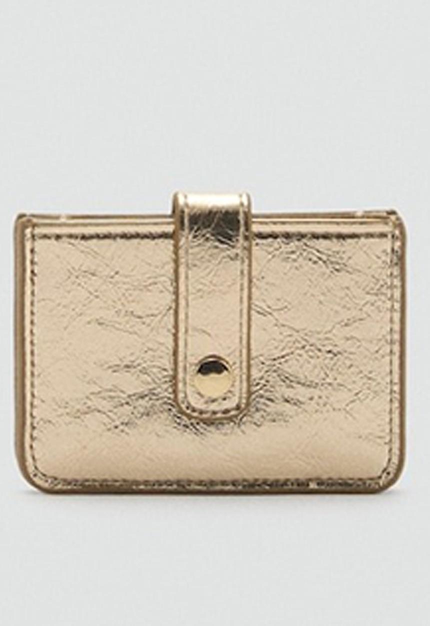 MANGO - Card holder kilates - gold