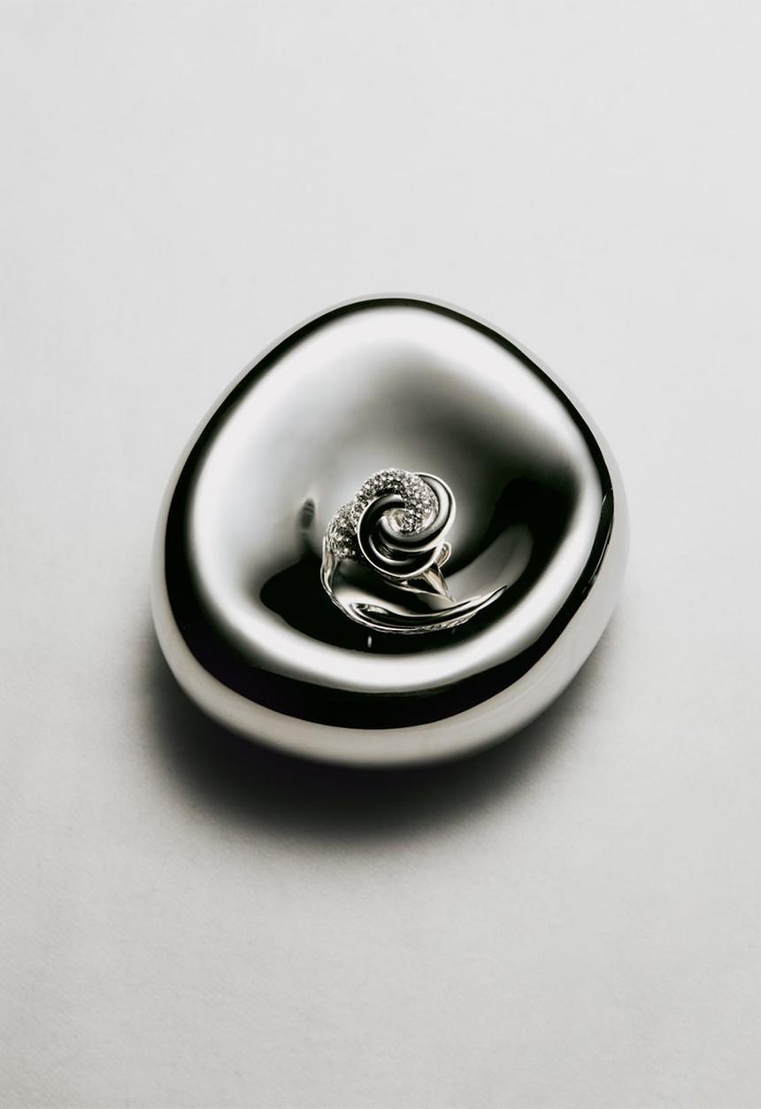 MANGO - Naim earrings - silver