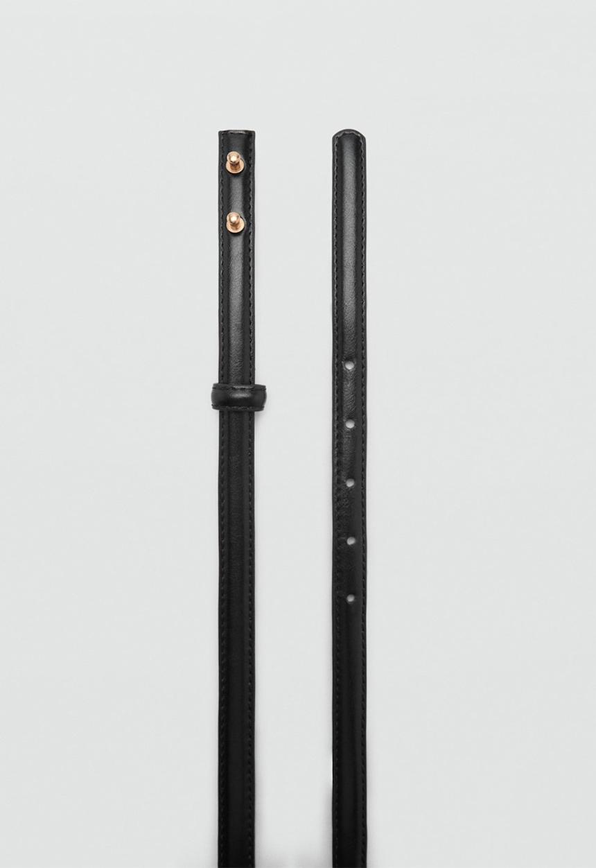 MANGO - Tomasa belt - black
