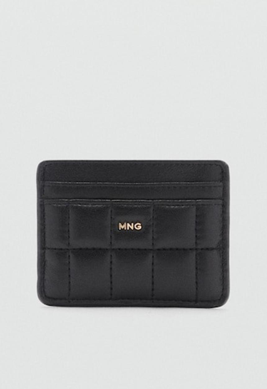 MANGO - Praline cardholder - black