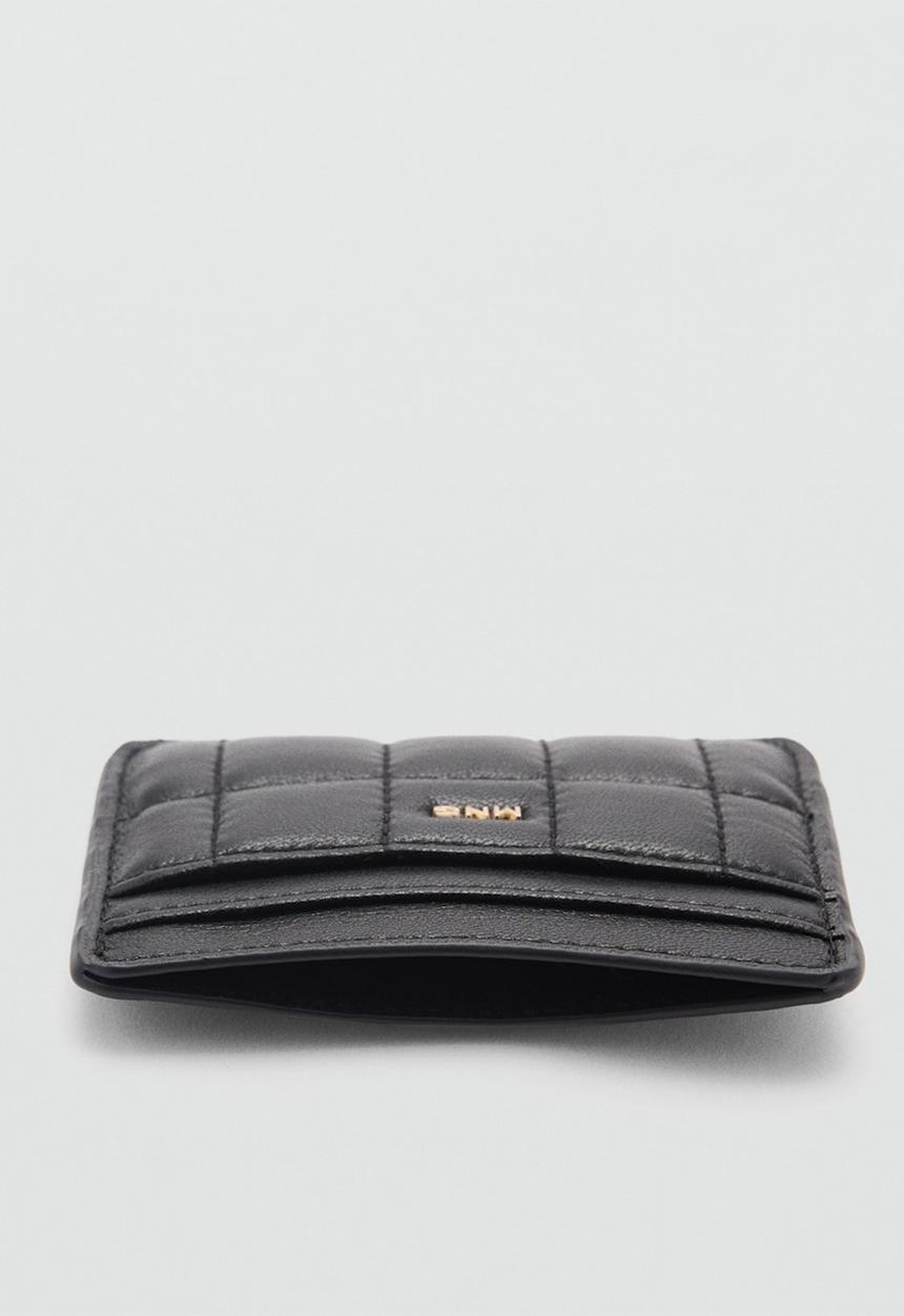 MANGO - Praline cardholder - black