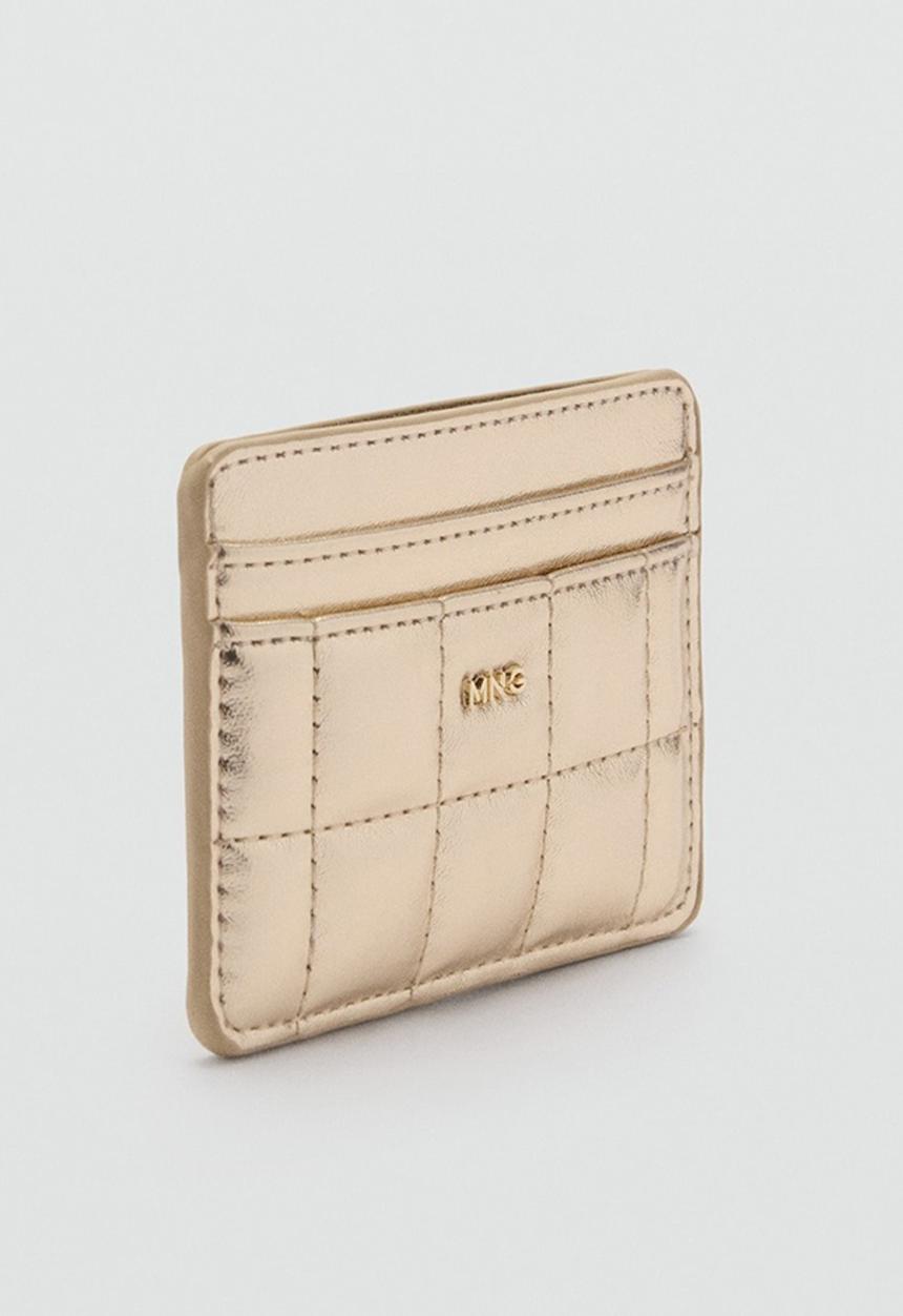 MANGO - Praline cardholder - gold