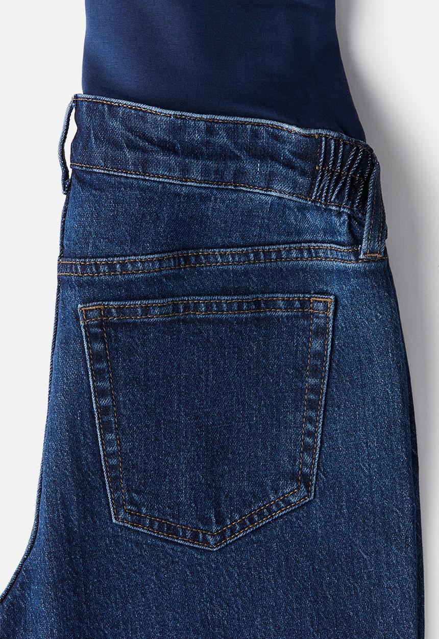 H&M - Mama wide jeans - dark denim blue