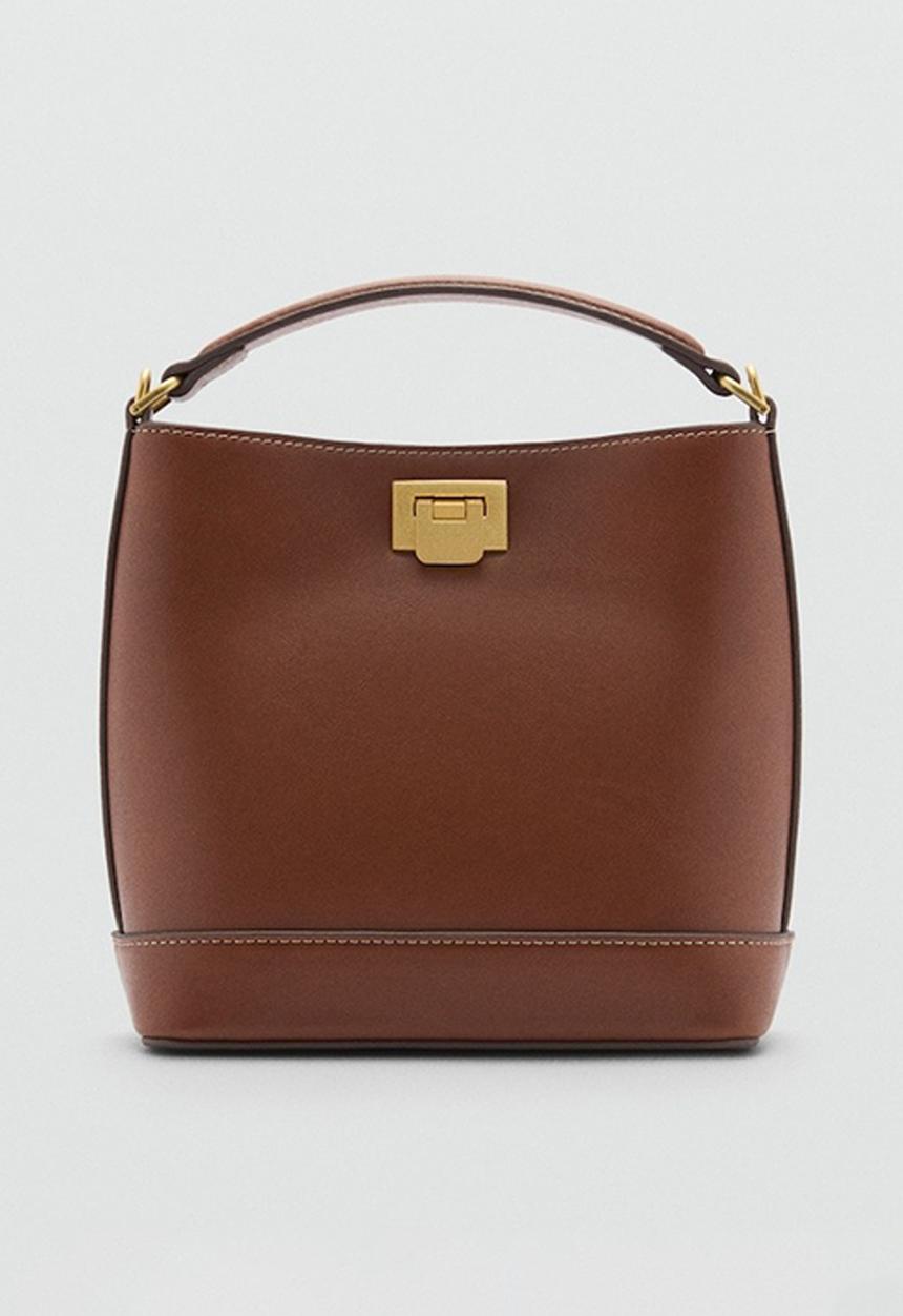 MANGO - Bag mch mike - brown