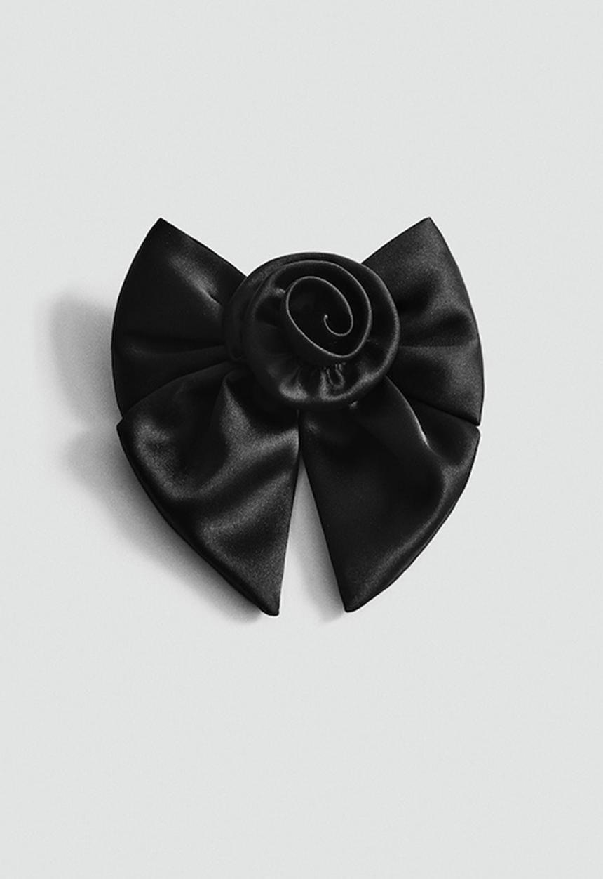 MANGO - Rosa hairband - black