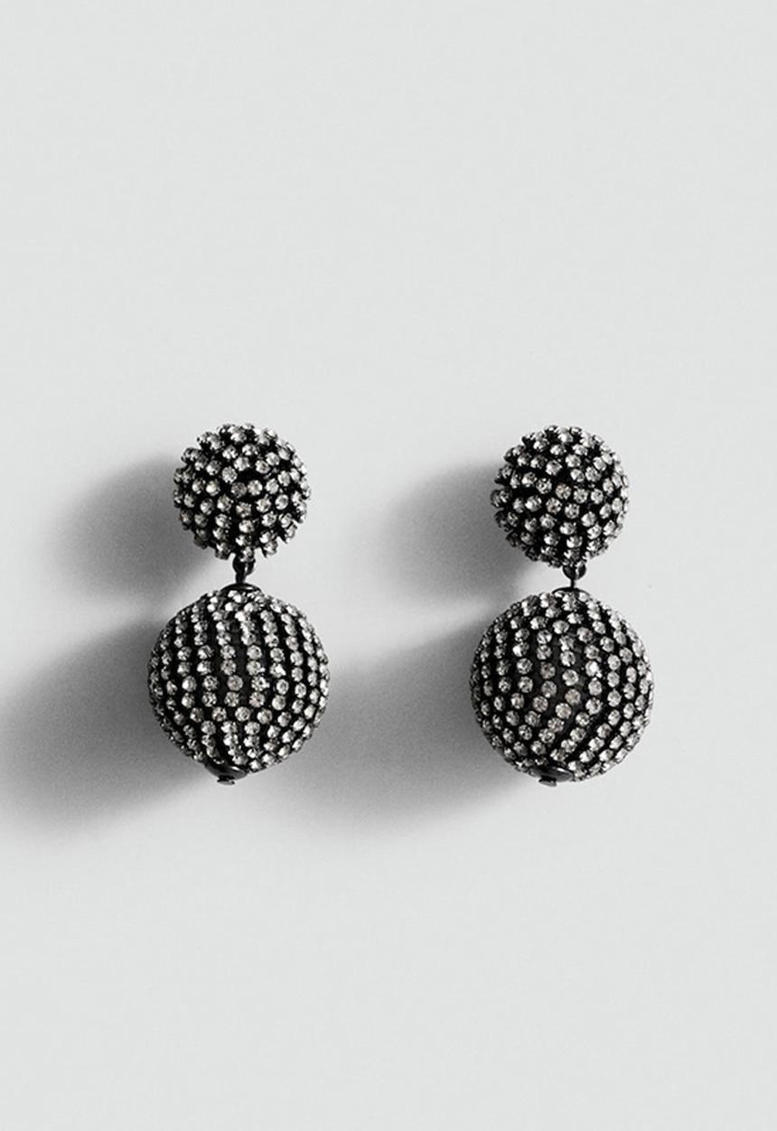 MANGO - Nicole earrings - silver