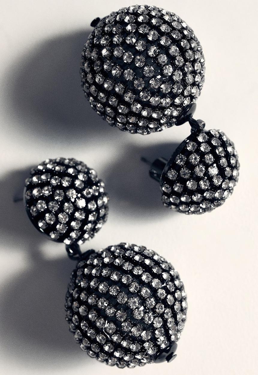 MANGO - Nicole earrings - silver
