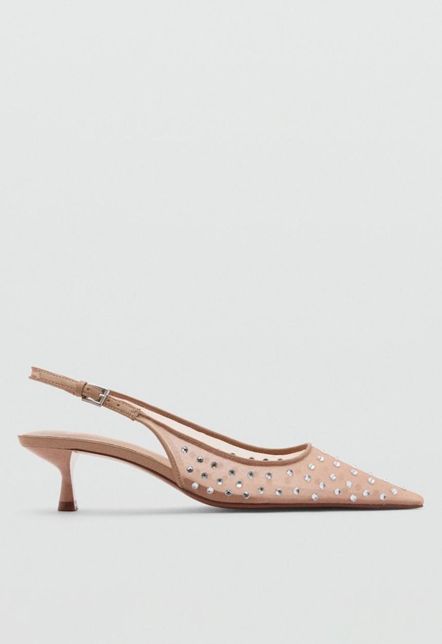 MANGO - Tachan heel - light/pastel pink