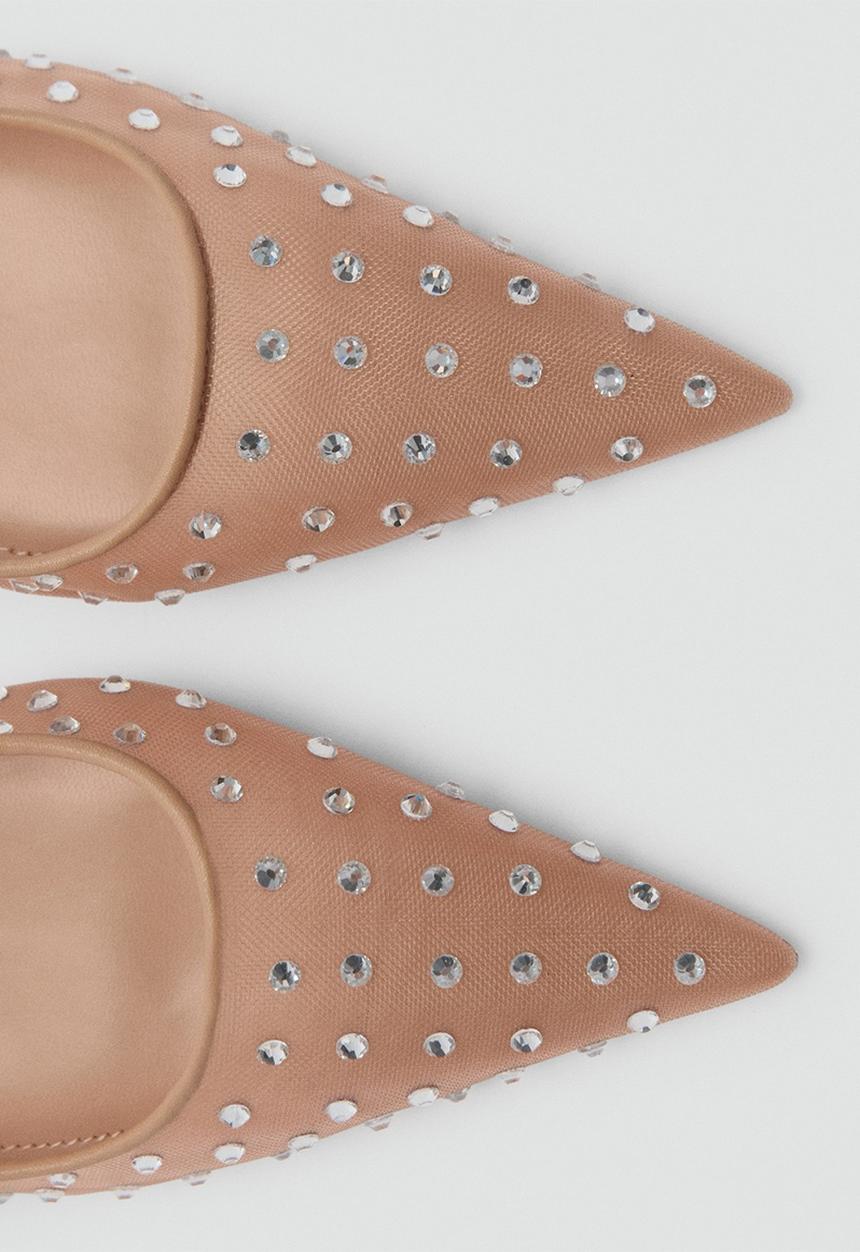 MANGO - Tachan heel - light/pastel pink